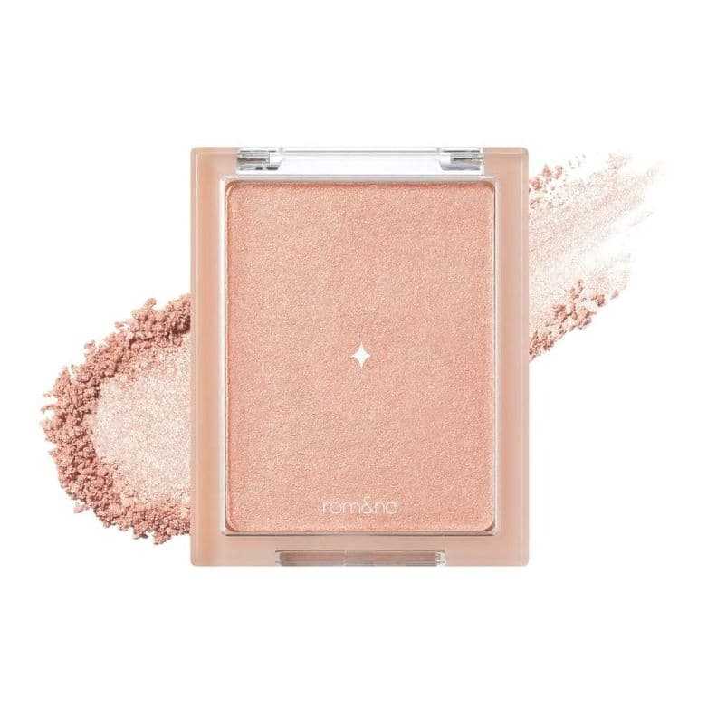 Iluminador facial Rom&nd calido tono coral