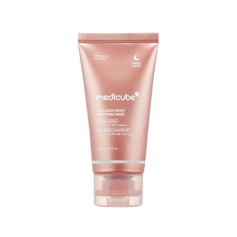 Mascarilla Nocturna con Colageno Medicube Transparente