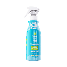 Agua de Coco Leche pal pelo Activador de rizos Blanco