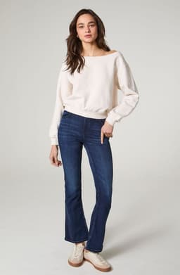 Jeans Mujer Breese Boot Cut Fit Azul Oscuro 42