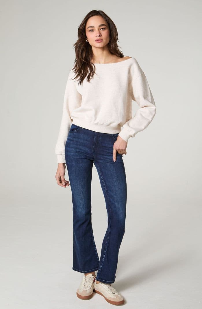 Jeans Mujer Breese Boot Cut Fit Azul Oscuro 42