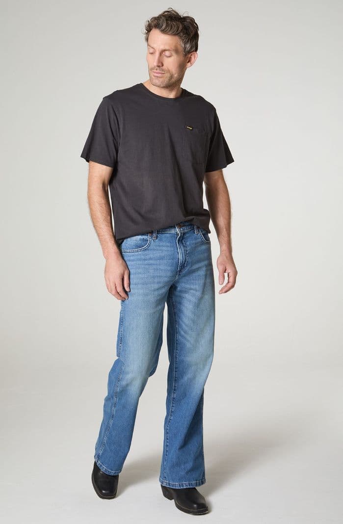 Jeans Hombre Loose Boot Regular Fit Azul 50