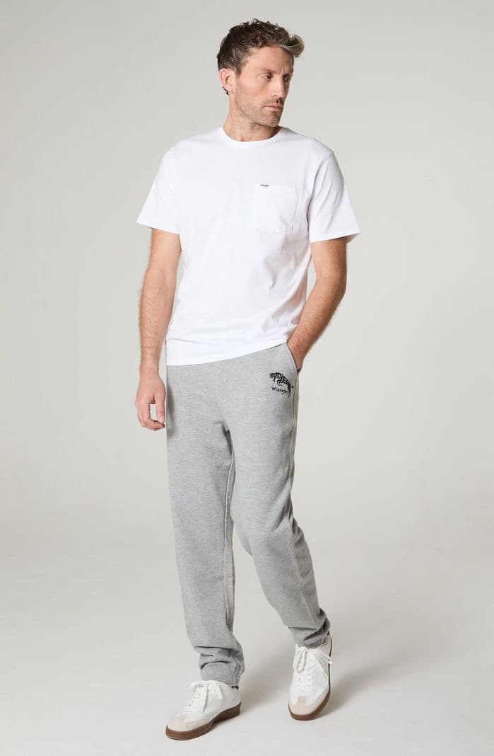 Polera Hombre Cuello Redondo Con Bolsillo Regular Fit 100% Cotton Blanco L