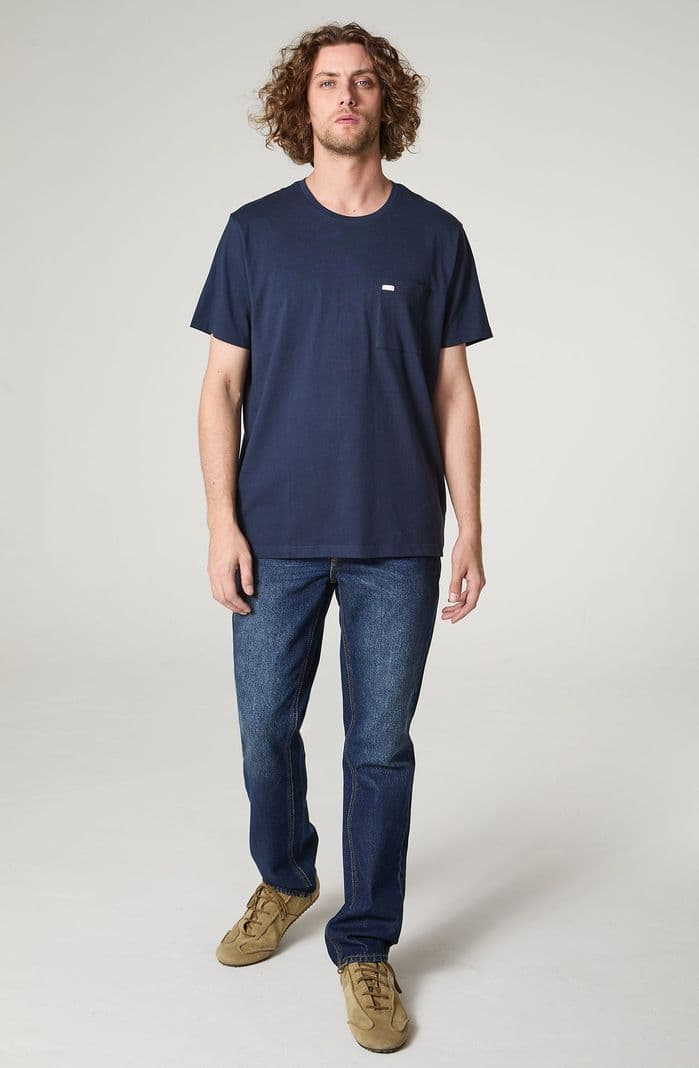 Jeans Hombre Brooklyn Classic Straight Fit Azul 42