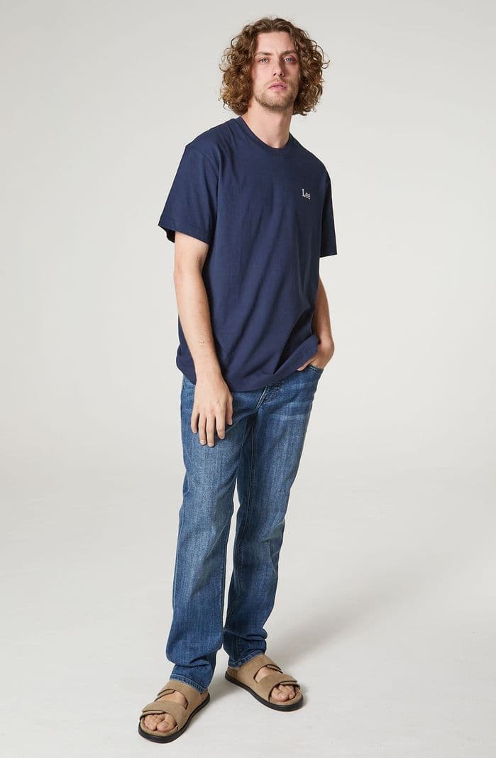 Jeans Hombre Daren Regular Straight Fit Azul 42