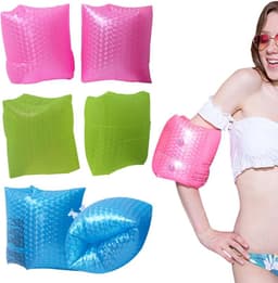 Flotador de Brazo de Natacion Banda Inflable 2 Piezas