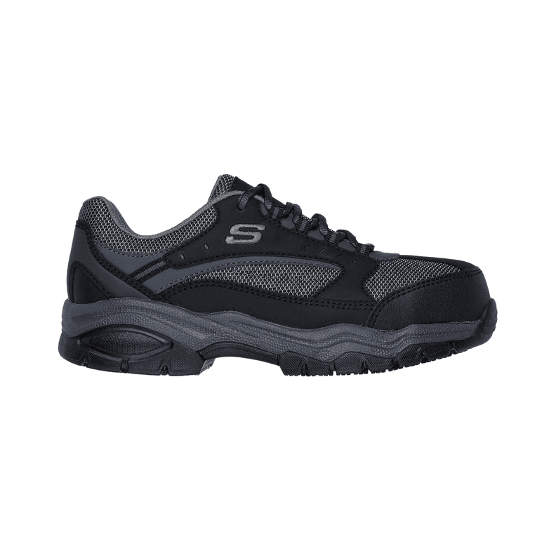 Skechers Zapatilla Mujer Seguridad Biscoe Negro 38