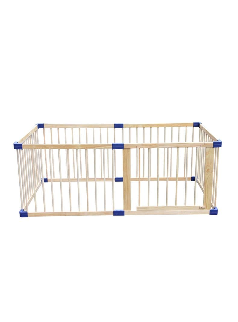 Corral bebe Madera 6 lados 185x95 cms. Altura 70 cms.