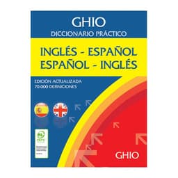 DICCIONARIO GHIO PRACTICO INGLES-ESPANOL Blanco