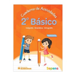 CUADERNO DE ACTIVIDADES 2 BASICO HORIZONTAL Blanco