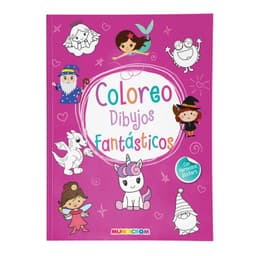 COLOREO DIBUJOS FANTASTICOS... NEON Blanco
