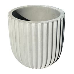 Macetero Grande Gobi 33 Gris