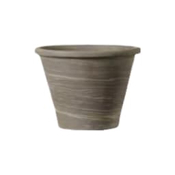 Maceta Vasum 25cm GrafitoDuo Deroma Grafito