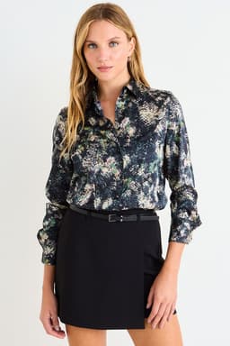 Blusa Fantasia Negro Ash 14107126005107 42