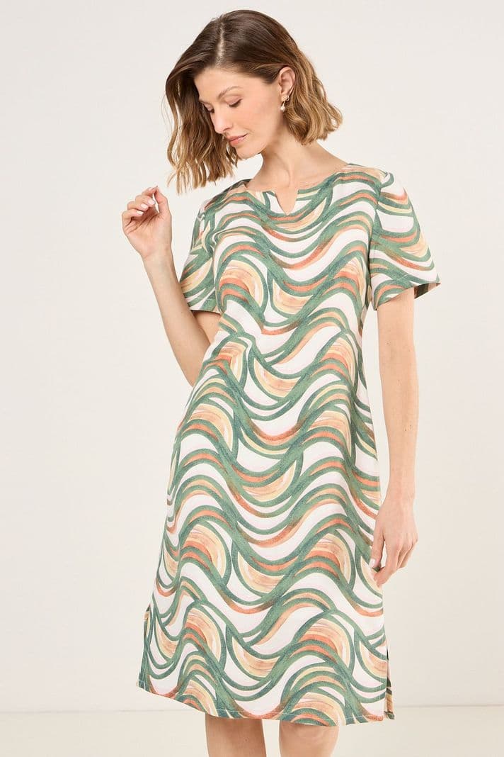 Vestido Largo Beige Ma Griffe 13102225054106 48