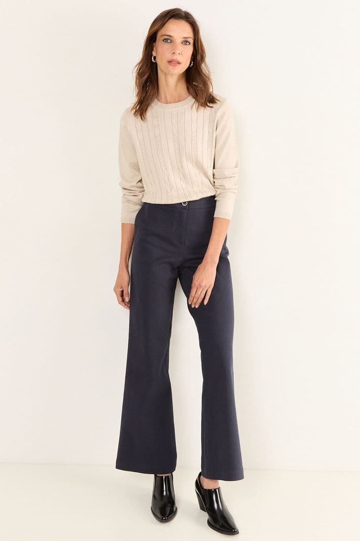 Pantalon Flare Azul Ma Griffe 11002126004104 46