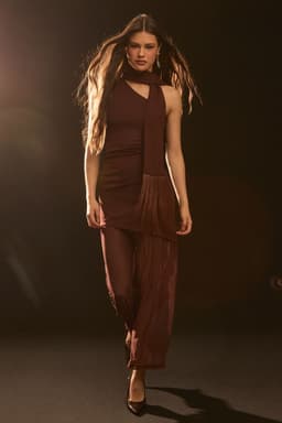 Vestido Largo Cafe iO 13420226051109 XS