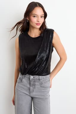 Polera Lisa Negro iO 14220126003102 L