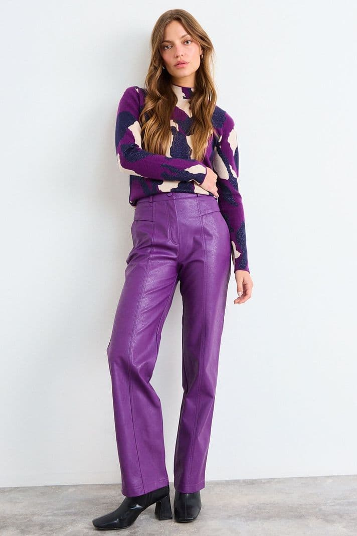 Pantalon Liso Morado iO 11020126060121 42