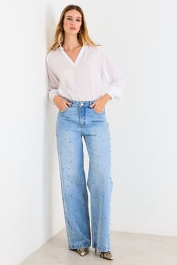 Jeans Liso Ancho Celeste Ash 11307226003110 36