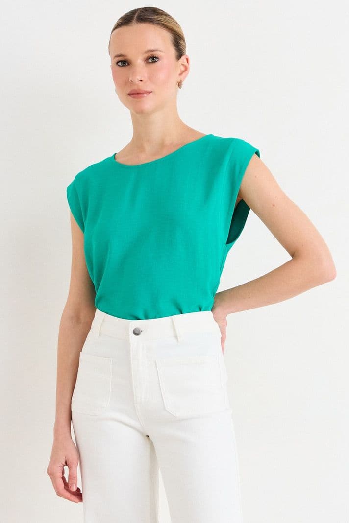 Blusas Sin Manga Verde Ash 14007226005217 46