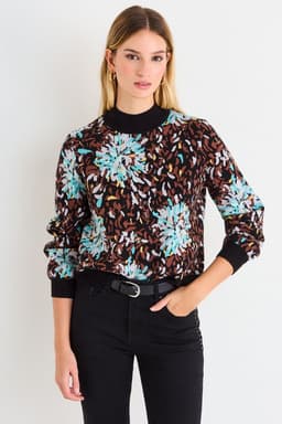 Sweater Jacquard Verde Ash 18707226001217 L