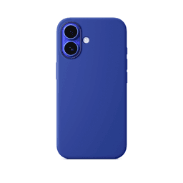 Carcasa Silicona iPhone 16 Azul