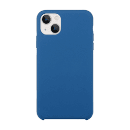 Carcasa Silicona iPhone 15 Plus Azul