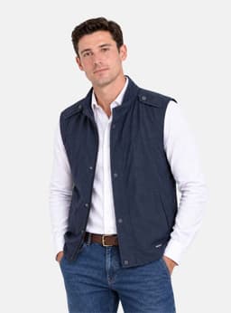 Chaqueta sin mangas Monaco Azul L