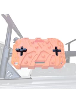 Soporte con Llave para Tabla de Rescate Overland 4x4 7L y 15L Negro