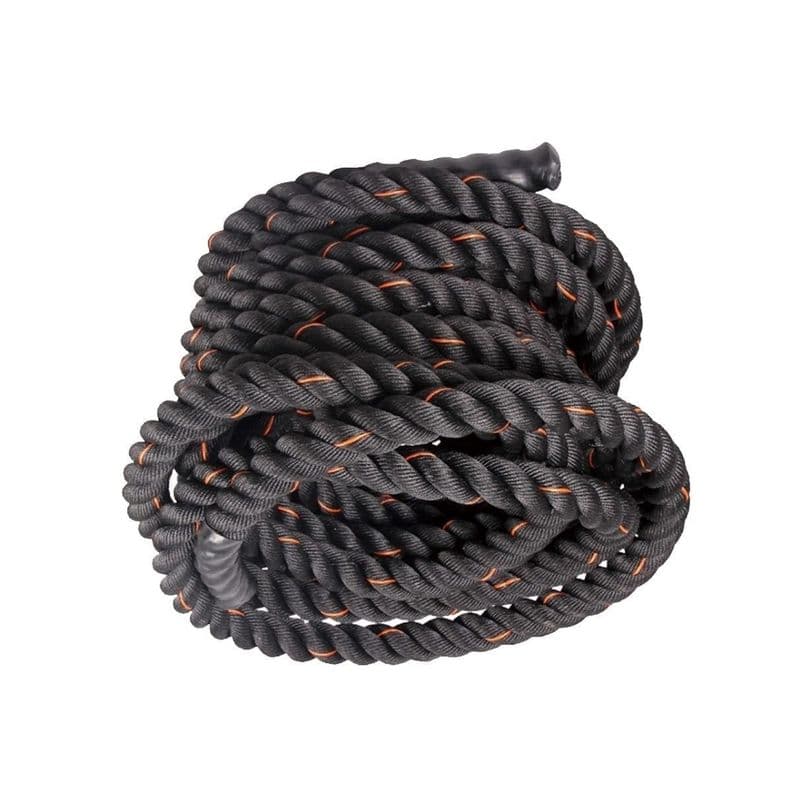 Battle Rope 9 metros Cuerda Entrenamiento Negro
