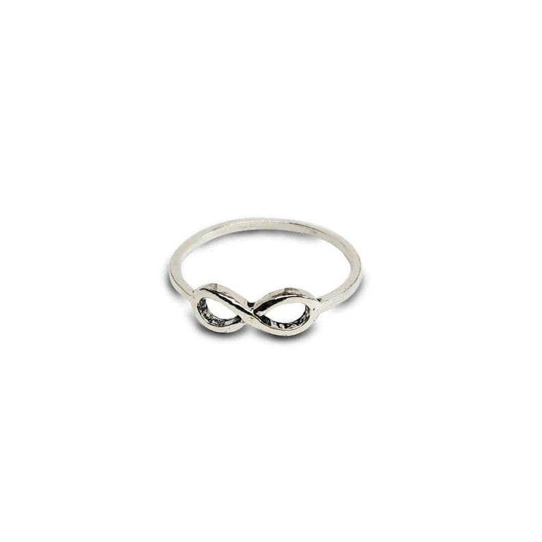 Anillo Infinito #15 Plata Fina 925