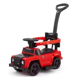 Correpasillos Land Rover Empuje Manual Luces y Sonidos Rojo