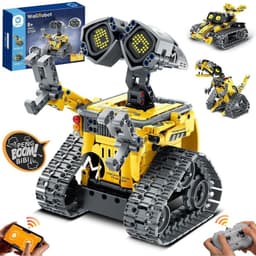 3 en 1 Robot Wall-e Autobot y Dinobot Bloques Construccion Radio Control Programable