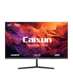 Monitor Oficina Caixun 24" FHD IPS 100Hz HDR10 Negro C24X3F