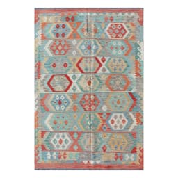 Alfombra Lana, Kelim Kashkuli 2.10 x 1.50 mts. 0045