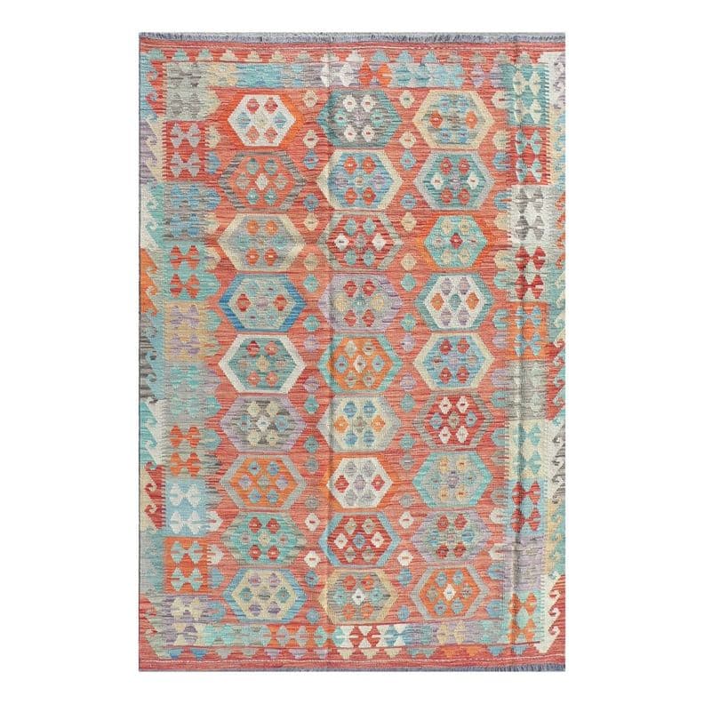 Alfombra Lana, Kelim Kashkuli 2.40 x 1.70 mts. 0080
