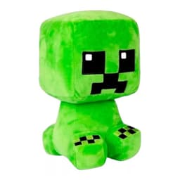 Juguete Peluche Creeper 20cm Verde Minecraft Infantil