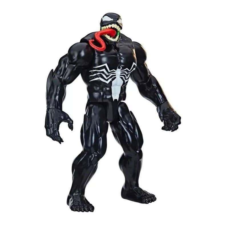 Juguete Figura De Accion Venom Deluxe Titan Hero Series Negro