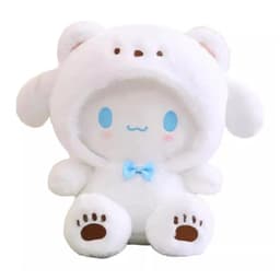 Juguete Peluche Cinnamoroll Osito Sanrio 20cm Blanco Infantil