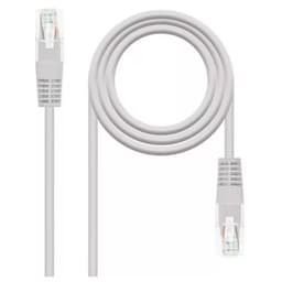 Cable De Red UTP 6E 5Mts Gris Gris Claro