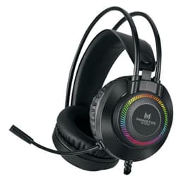 Audifonos Gamer Jack 3.5 USB RGB PS4 PC Throb Negro