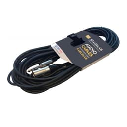 Stagelab CLM XMST15 Cable XLR Macho a Plug TRS 1/4 15m Negro