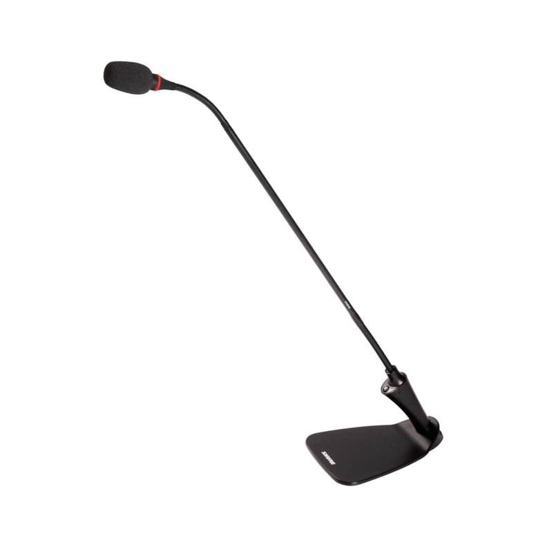 Shure CVG 18D-C/C Microfono Cuello de Ganso con Base Negro