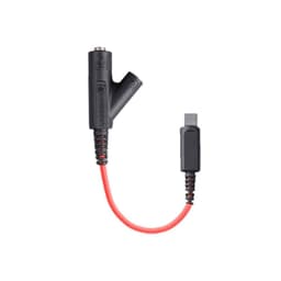 Relacart EC-A03-C Cable USB C a 2 JACK 3.5MM Negro