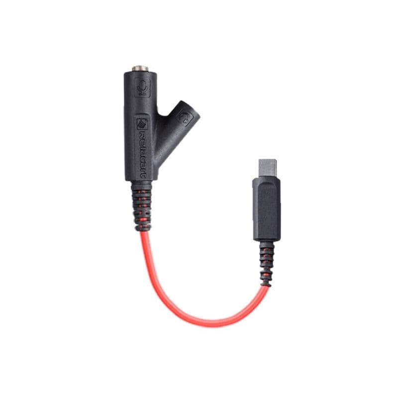 Relacart EC-A03-C Cable USB C a 2 JACK 3.5MM Negro