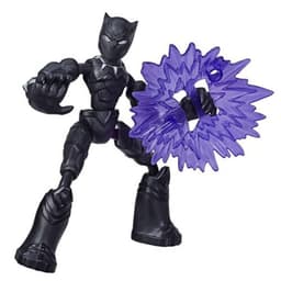 Black Phanter Marvel Avengers Bend And Flex Hasbro Negro