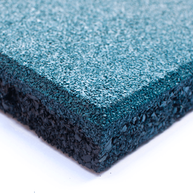 Pastelon de caucho 50cmx50cmx20 mm Azul QRubber