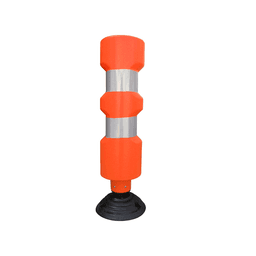 Hito Tubular Flexible 83cm Naranjo QRubber