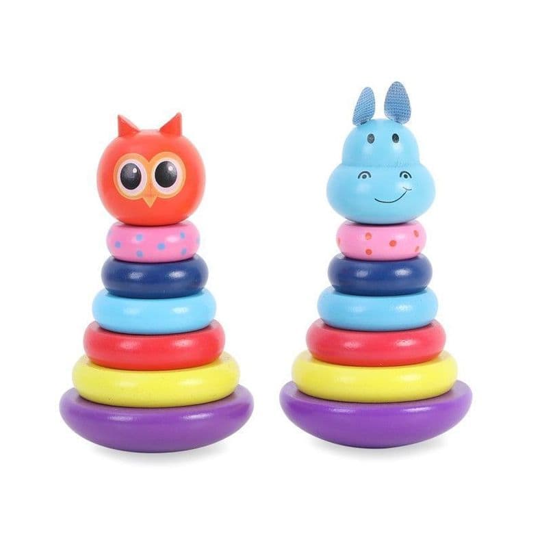 Torre Doble arcoiris animal